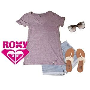 ROXY Heather Purple Grape Top Sz. Small